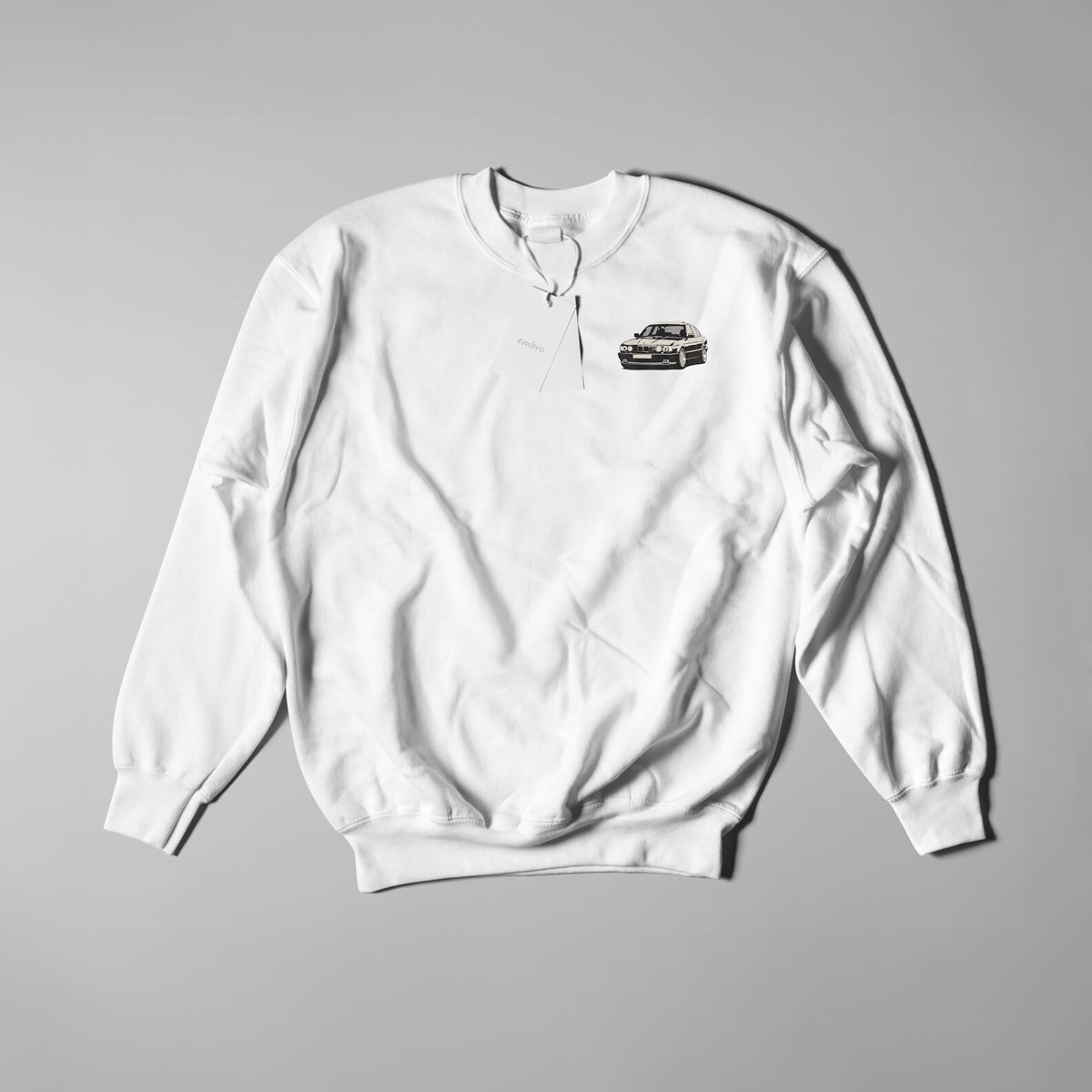 BMW E34 – siuvinėtas džemperis