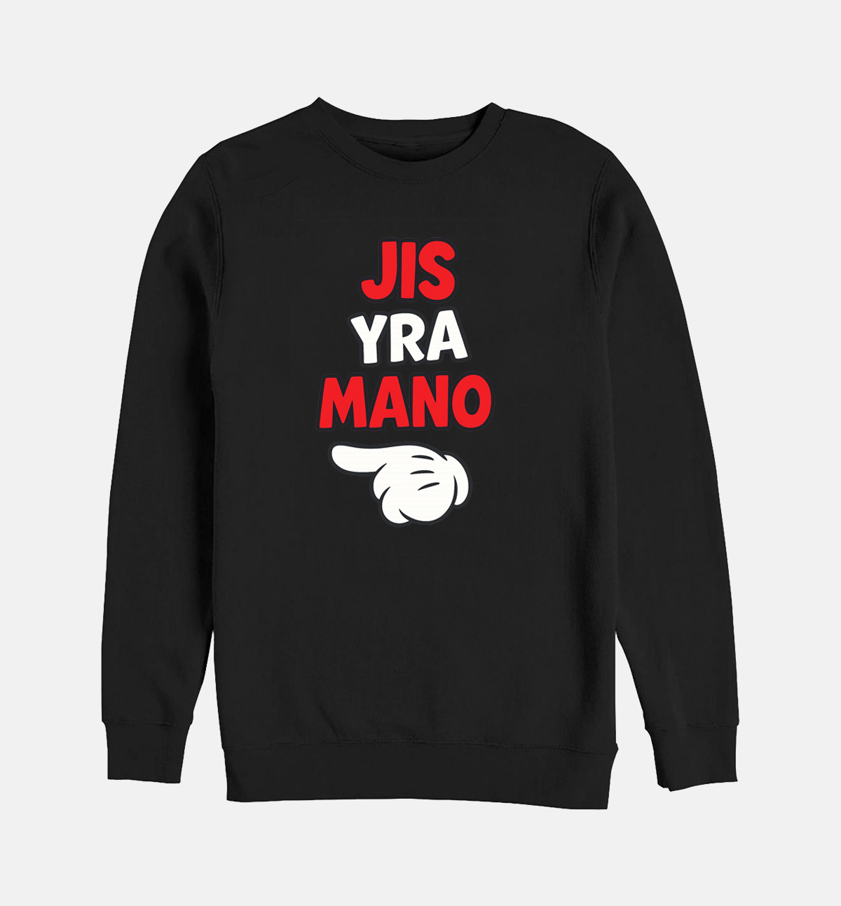 Aš esu jos / Ji yra mano – siuvinėtas džemperis