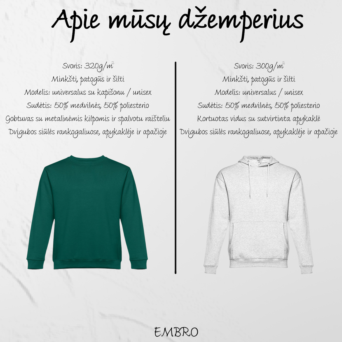 Kapitono ir Bajorų bonkė – siuvinėtas džemperis