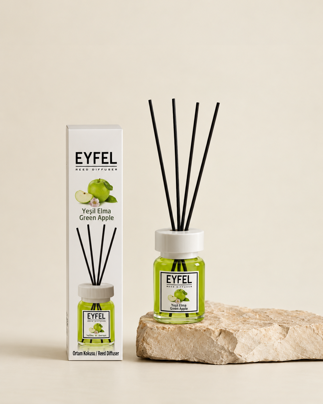 EYFEL namų kvapas su lazdelėmis 120 ml – 20 kvapų