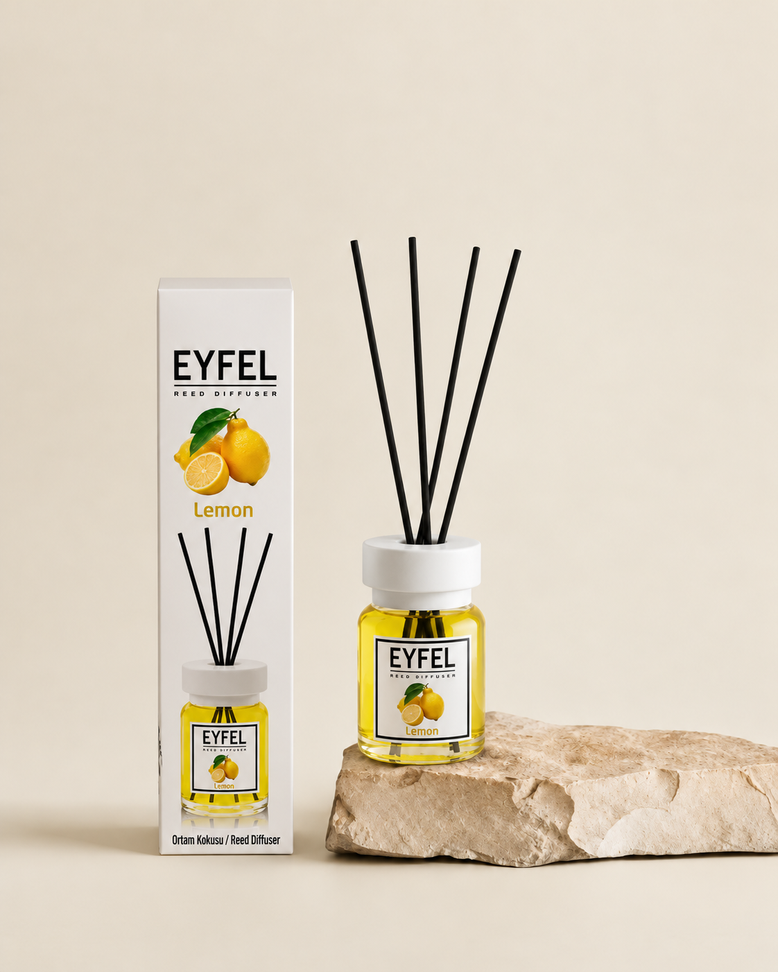 EYFEL namų kvapas su lazdelėmis 120 ml – 20 kvapų