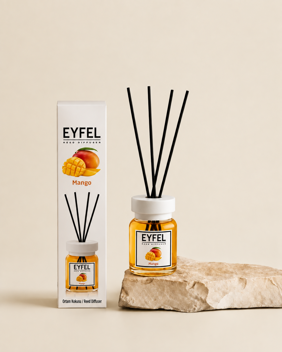EYFEL namų kvapas su lazdelėmis 120 ml – 20 kvapų