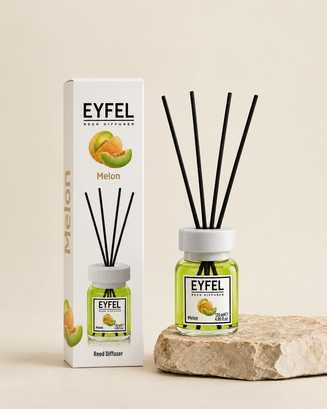 EYFEL namų kvapas su lazdelėmis 120 ml – 20 kvapų