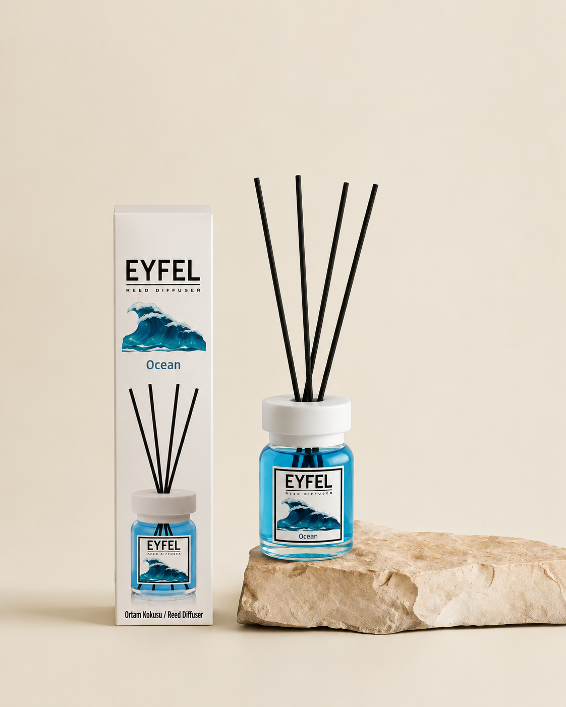 EYFEL namų kvapas su lazdelėmis 120 ml – 20 kvapų