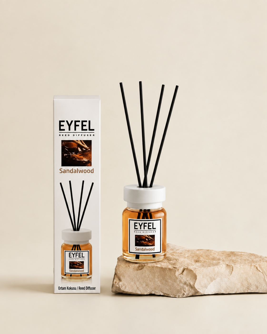 EYFEL namų kvapas su lazdelėmis 120 ml – 20 kvapų