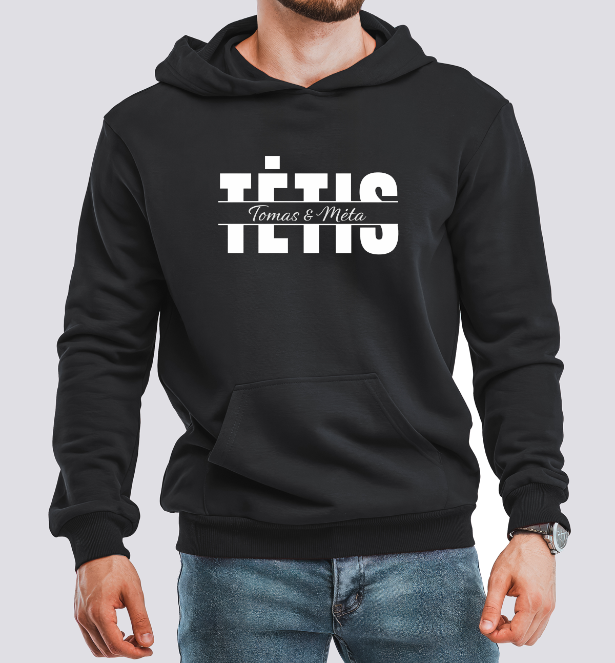 Tėtis – siuvinėti džemperiai tėčio tematika