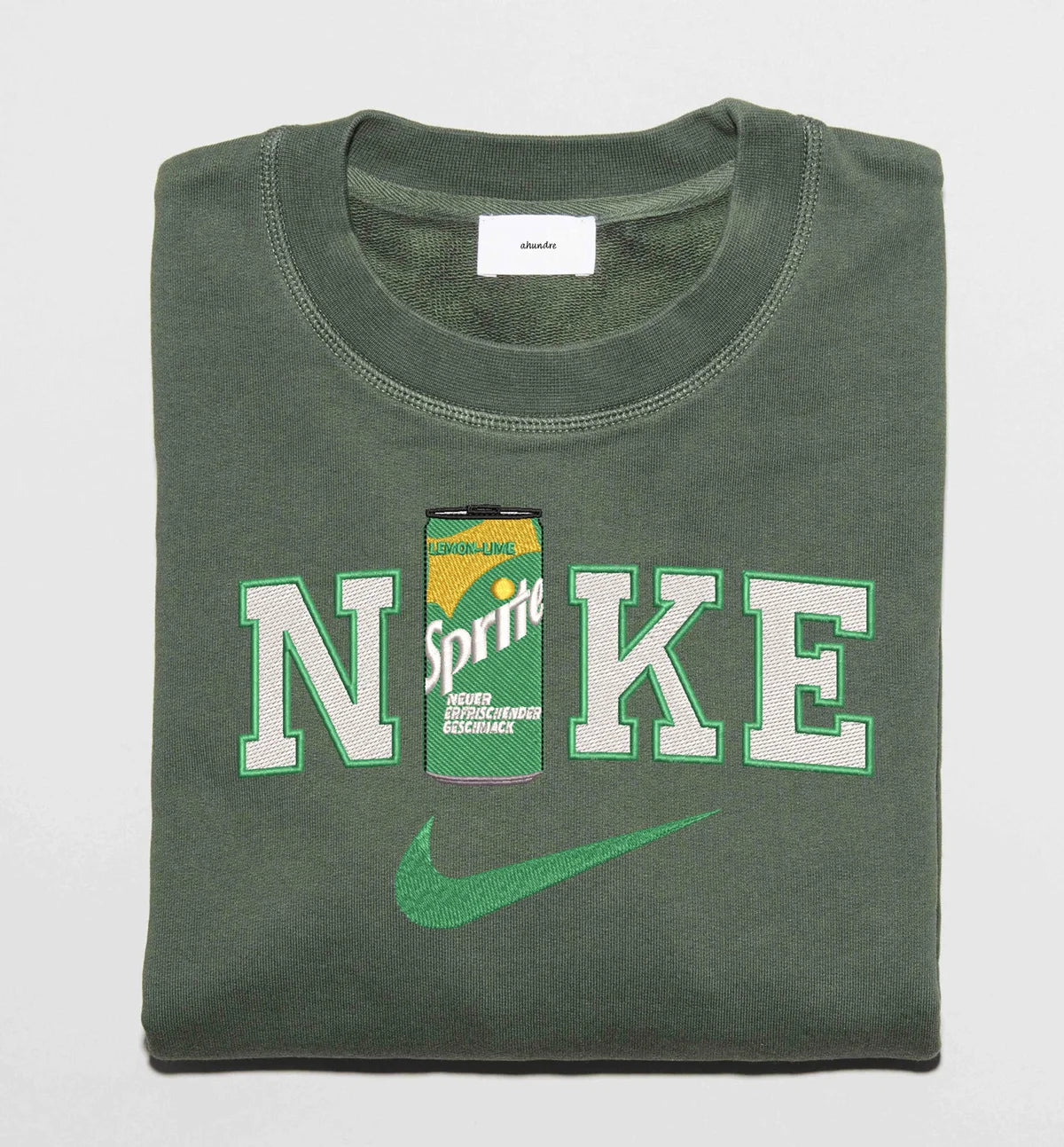 Sprite gėrimas – siuvinėtas džemperis