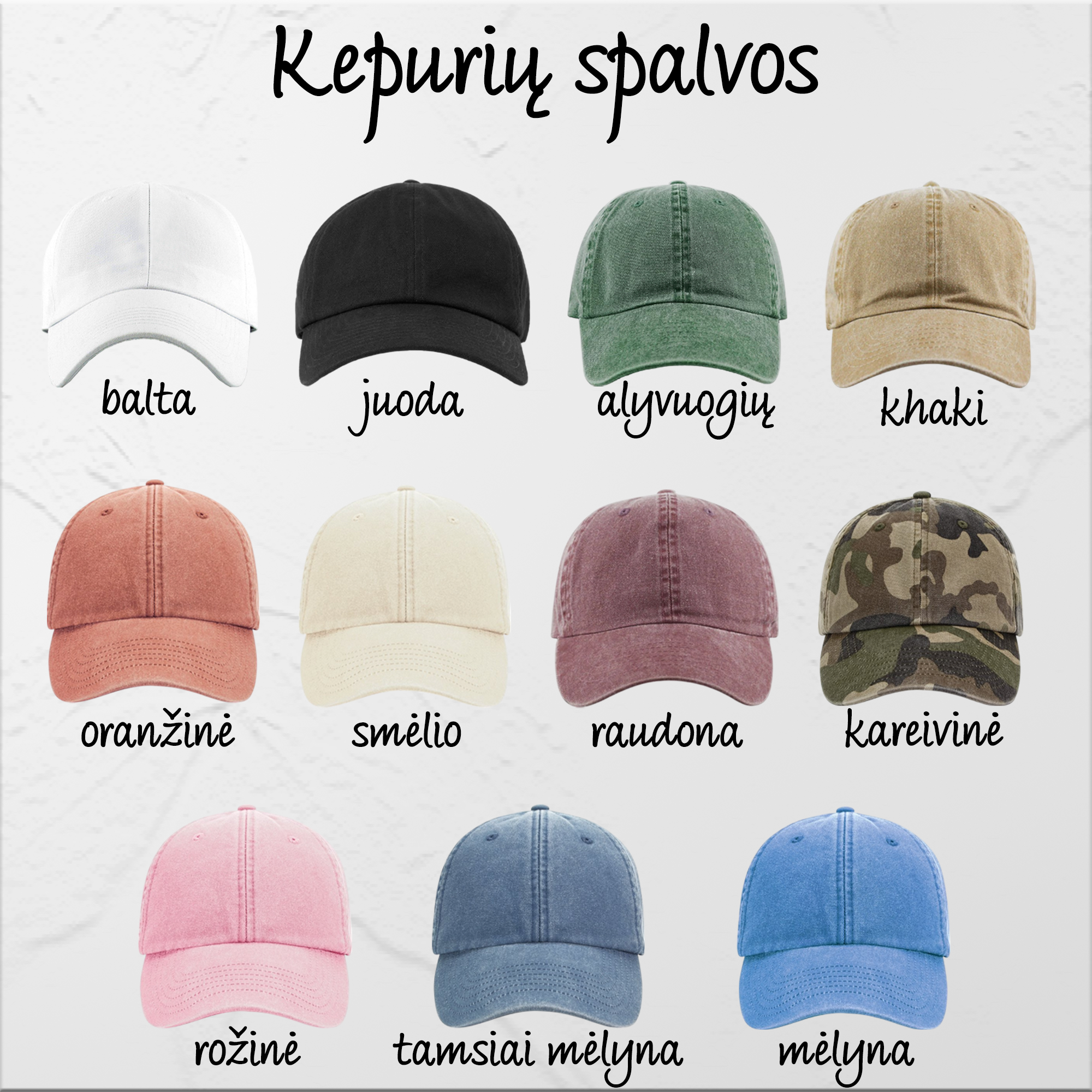 Susižadėjusi - siuvinėta kepurė