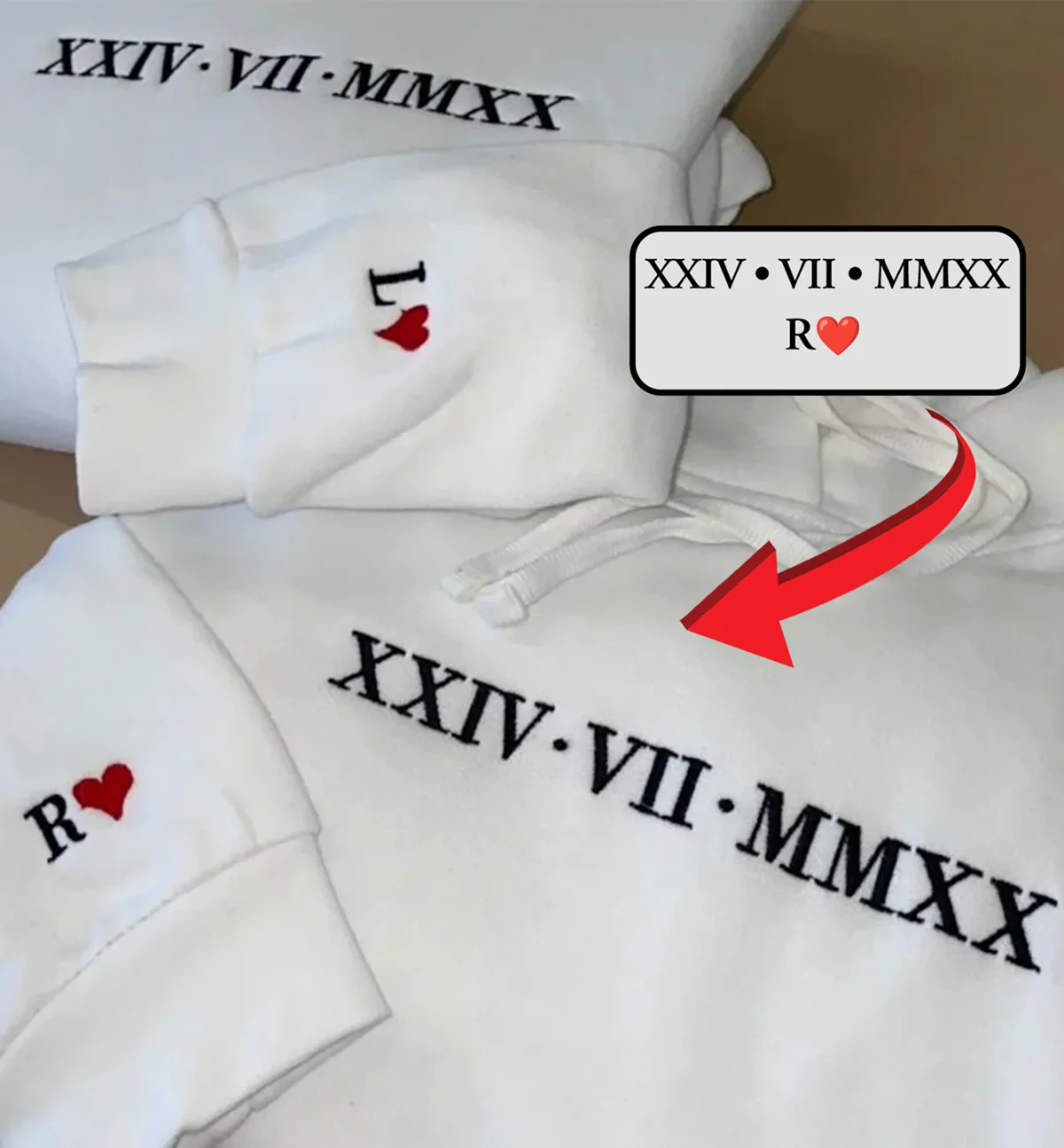 Džemperis su jūsų tekstu