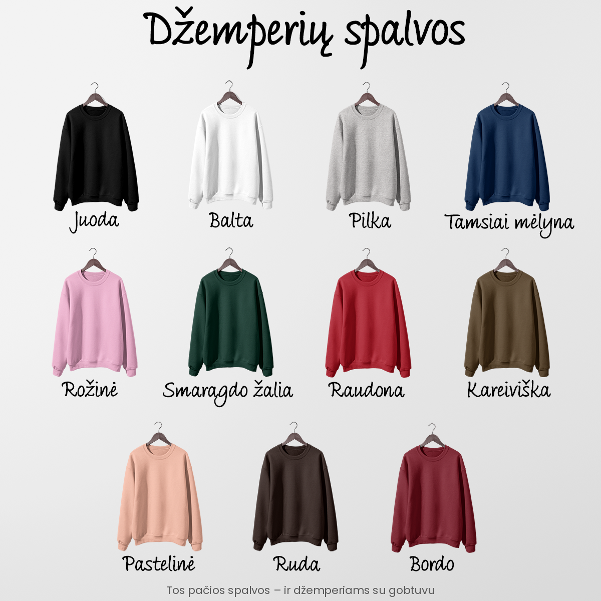 Spausdintas džemperis su jūsų nuotrauka
