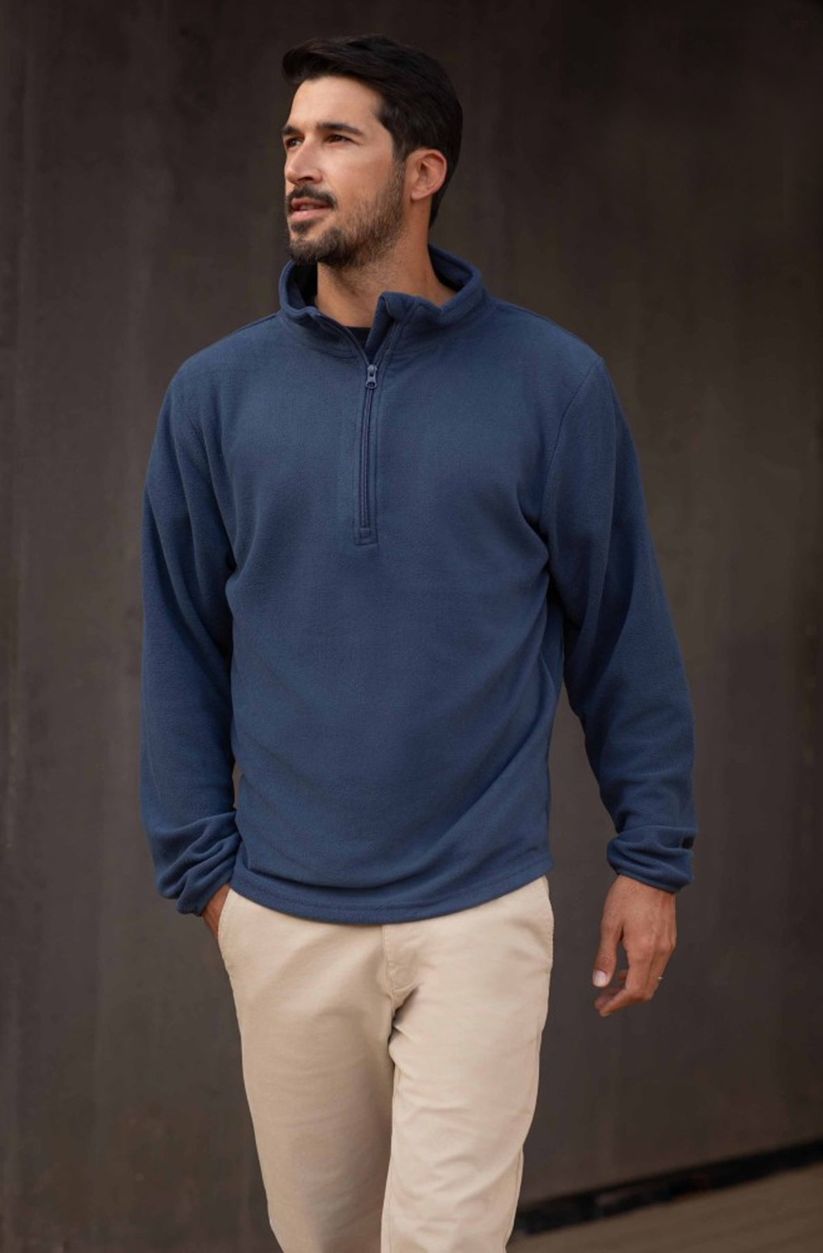 Polar fleece džemperis su užtrauktuku – unisex